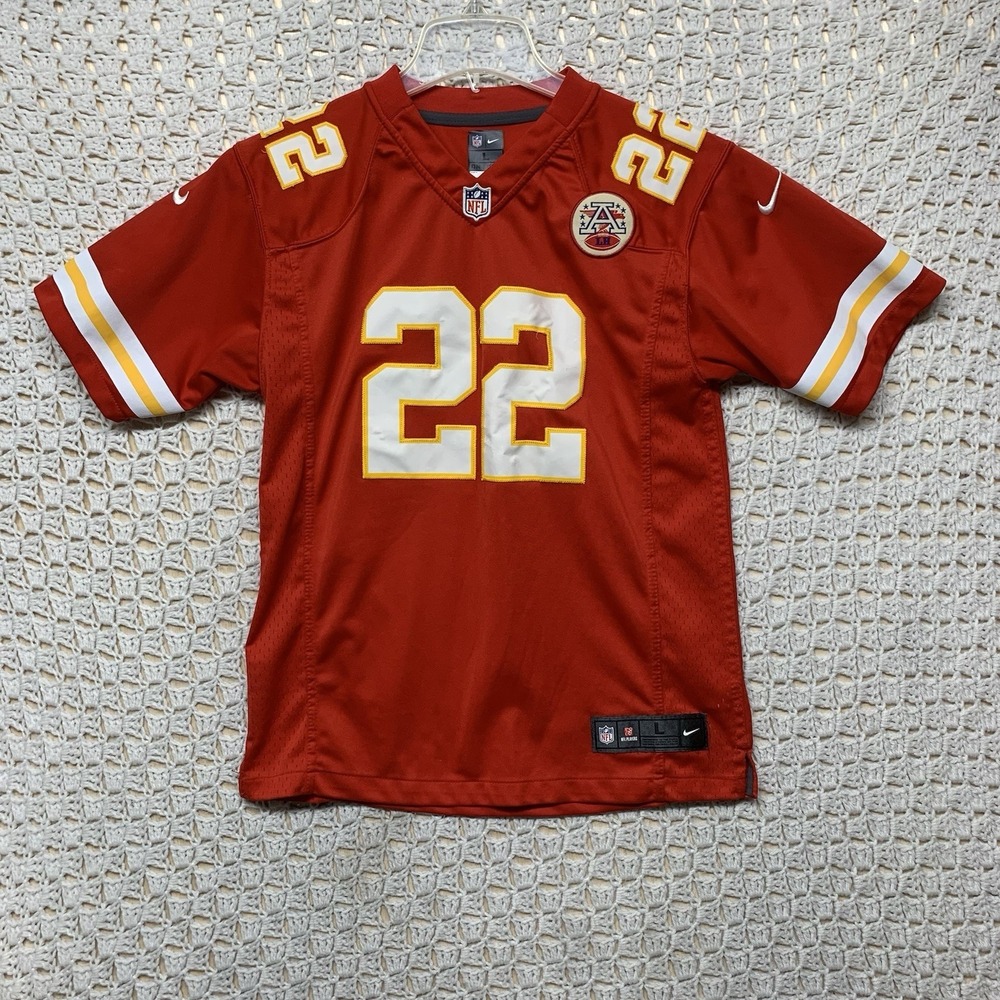 Mc‎ Cluster #22 Vapor FUSE Jersey Boys L Nike  Kansas City Chiefs